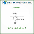 Polvo de la vainillina del grado del alimento 99.5% CAS No.:121-33-5